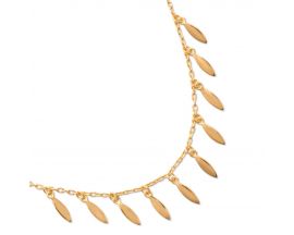 Collier plaqué or Stepec - EIBOEXOU