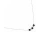 Collier céramique noire & argent Ceranity - 1-72-0064-N
