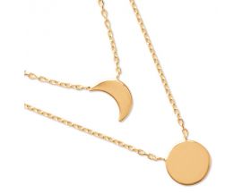 Collier plaqué or Stepec - EIBUPUOP