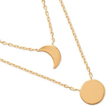 Collier plaqué or Stepec - EIBUPUOP