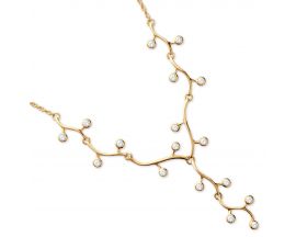 Collier plaqué or oxydes Stepec - ESPSIBOI