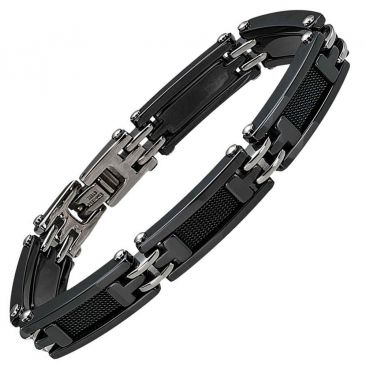 Bracelet acier céramique Jourdan - LI990H
