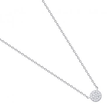Collier argent oxydes Stepec - TSBOUIOU