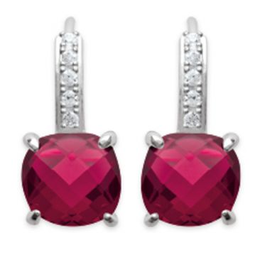Boucles d'oreilles dormeuses argent oxyde Stepec - BUUPEIP