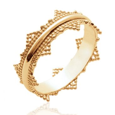 Bague plaqué or Stepec - IIXOTPP