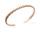 Bracelet jonc plaqué or rose Stepec - EIEUSIUT