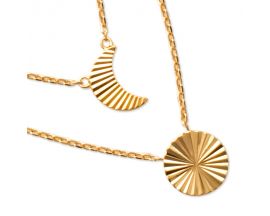Collier plaqué or Stepec - EIBUJOOU