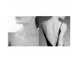 Collier plaqué or oxydes Stepec - ESBETBOU