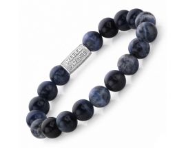 Bracelet perles Rebel & Rose Midnight Blue 10 mm - RR-10003-S