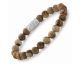 Bracelet perles Rebel & Rose Woodstock 8 mm - RR-80027-S