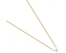 Collier plaqué or oxyde Stepec - ESJPPOOU