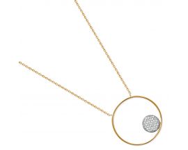 Collier plaqué or oxydes Stepec - ESJPBIOU