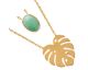 Collier plaqué or empierré Stepec - ESJPIXOU