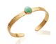 Bracelet jonc plaqué or empierré Stepec - ESJPIPUT