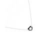 Collier argent et céramique Ceranity - 1-72-0063-N