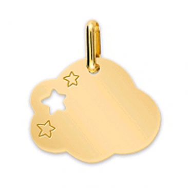 Médaille nuage or Lucas Lucor - XM1066