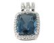 Pendentif or topaze blue london & diamants H.Gringoire - LT3095BLONDDTSW