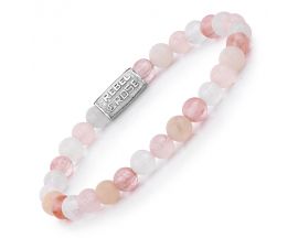 Bracelet perles Rebel & Rose Pink Summer Vibes 6 mm - RR-60036-S