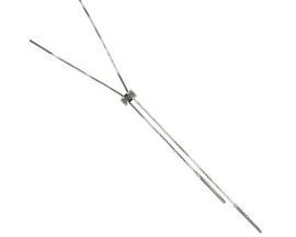 Collier argent oxydes Stepec - cIOTE