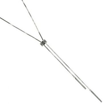 Collier argent oxydes Stepec - cIOTE
