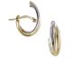 Boucles d'oreilles créoles or Stepec - cPBOBI