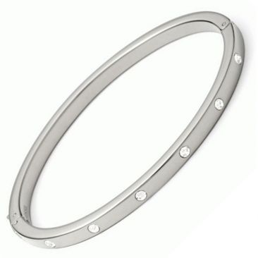 Bracelet rigide acier empierré Fossil - JF00841040