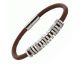 Bracelet cuir & acier Fossil - JF01997040