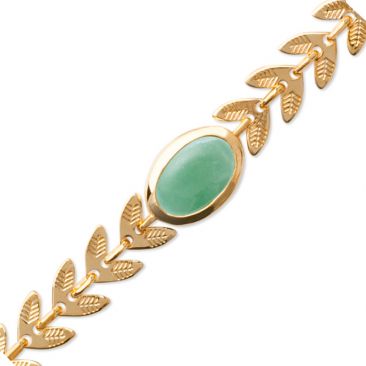Bracelet plaqué or empierré Stepec - ESJPJJBT