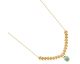Collier plaqué or empierré Stepec - ESJPJJOU