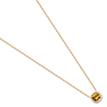 Collier plaqué or oxydes Stepec - ESJPOSOU