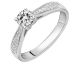 Solitaire argent oxydes Phebus - 70100290