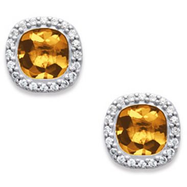 Boucles d'oreilles boutons argent oxydes Stepec - BUUIOEP