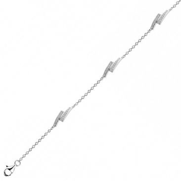 Bracelet argent oxydes Phebus - 70300035