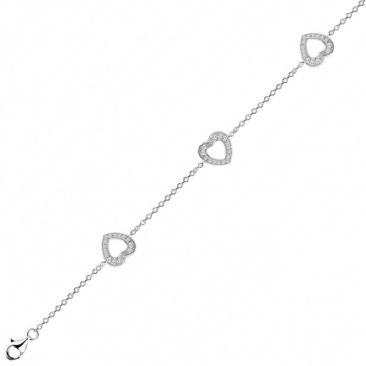 Bracelet argent oxydes Phebus - 70300064