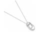 Collier argent oxydes Phebus - 70700024