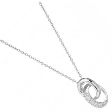 Collier argent oxydes Phebus - 70700024