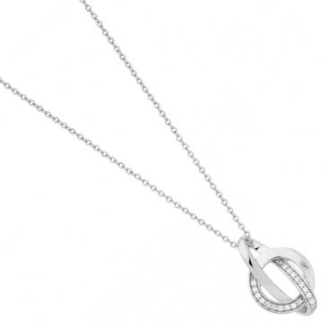 Collier argent oxydes Phebus - 70700043