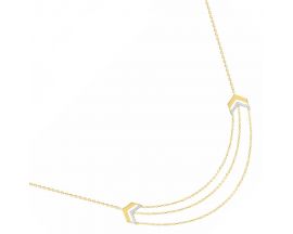 Collier plaqué or oxydes Phebus - 76700084BJ