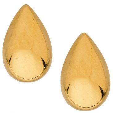 Boucles d'oreilles boutons or Stepec - aPPJBT