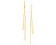 Boucles d'oreilles pendants or Stepec - bEIJBO