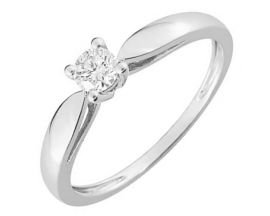 Bague or diamant(s) - QT015GB4