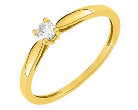 Bague or et diamant - QT012JB4