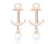 Boucles d'oreilles pendants acier rosé Paul Hewitt - PH-ER-ND-R-P