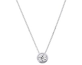 Collier or oxyde zirconium serti clos - 393031.Z1