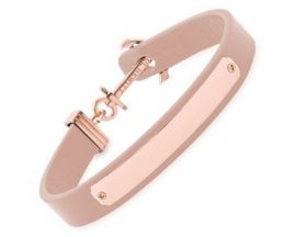 Bracelet cuir nude & acier rosé Paul Hewitt - PH-FSC-R-N-BL-S