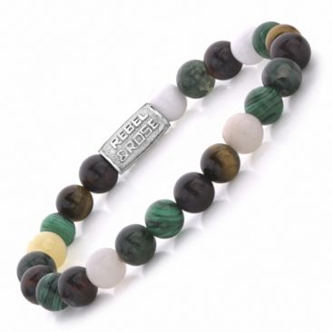 Bracelet perles Rebel & Rose More Colours Than Most 8 mm - RR-80065-S
