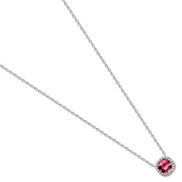 Collier argent oxydes Stepec - TSJPOXOU