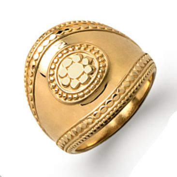 Bague plaqué or Stepec - IISOTPP