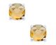 Boucles d'oreilles boutons argent empierrées Stepec - BUUXTEP