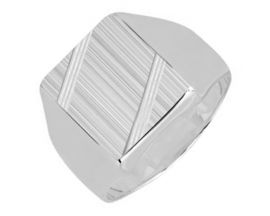 Chevalière argent Robbez Masson - 207065